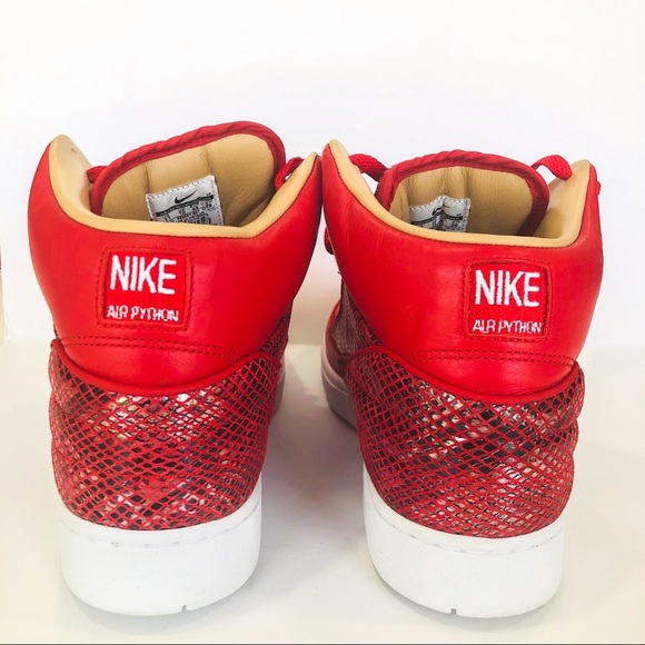 Nike Red Air Python Lux SP Rare Size 11 - Picture 6 of 9